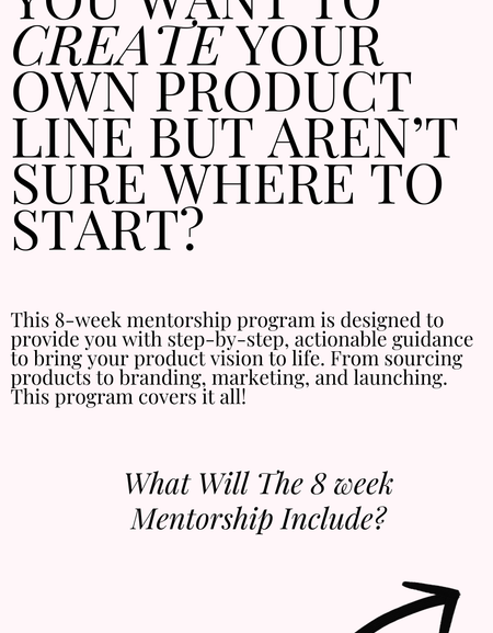 THE LASH LAUNCH LAB | 8 WEEK PRODUCT DEVELOPMENT MENTORSHIP PROGRAM