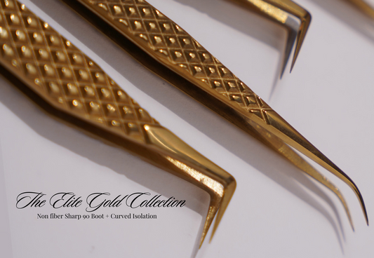 Elite Gold: Single Tweezers