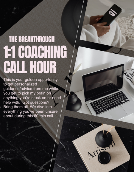 The Breakthrough 1:1 Coaching Call (60mins)