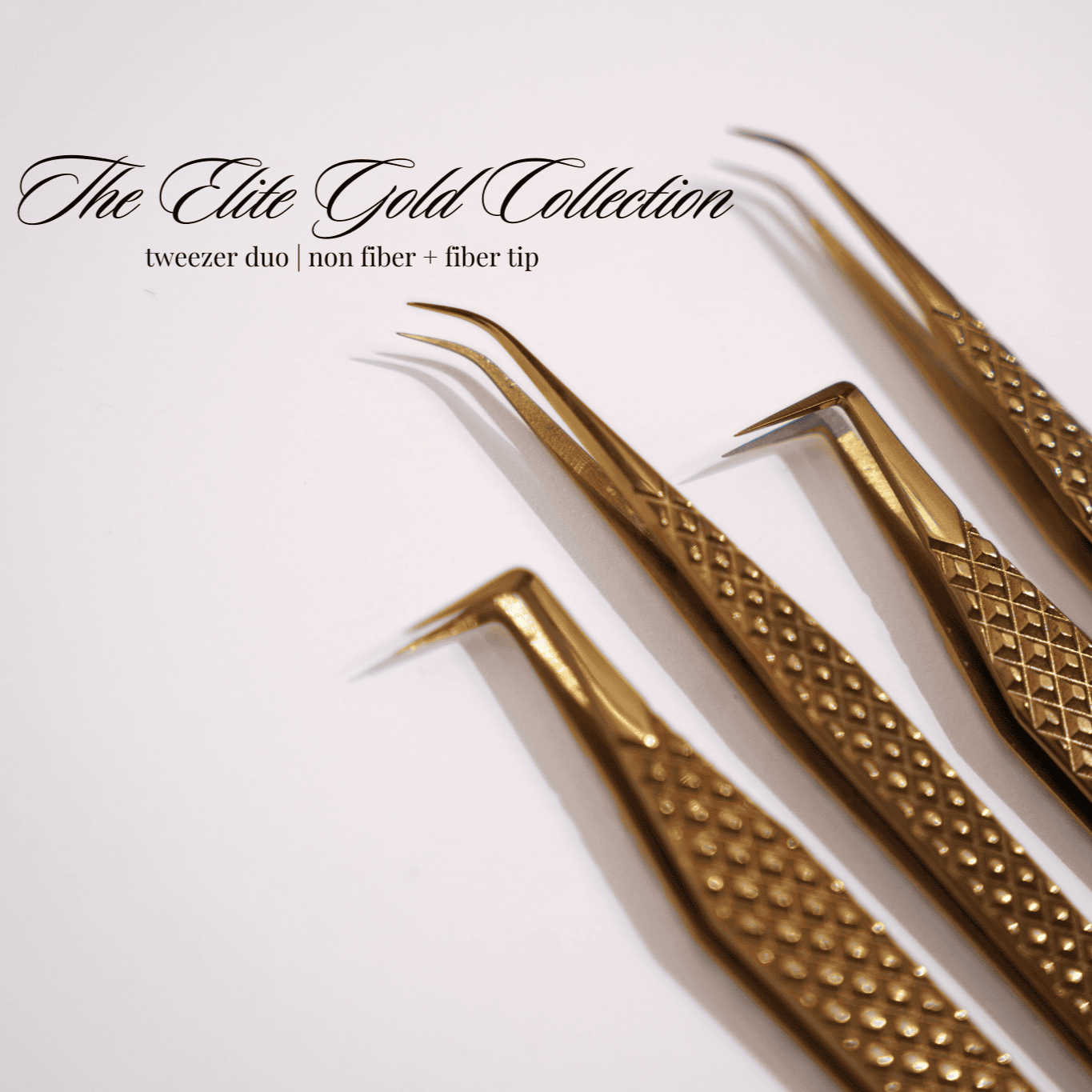 Elite Gold: Single Tweezers